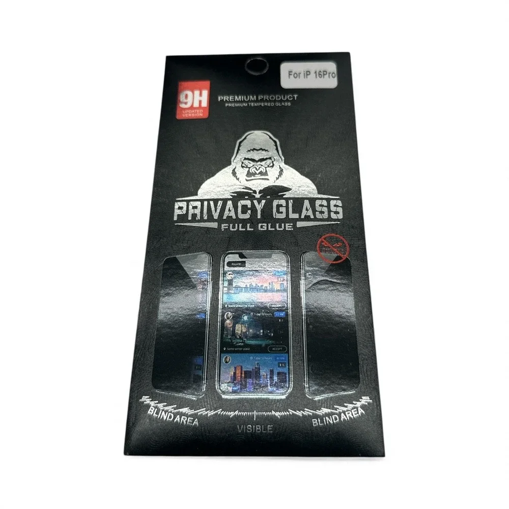 Privacy Glass Screen Protector for iPhone 16 Pro, 5 Pack‎